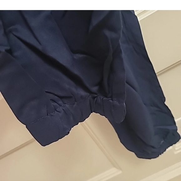 NEW LuLus Woman's Navy Blue Halter Jumper Pant Suit Size L NWT - Picture 4 of 8